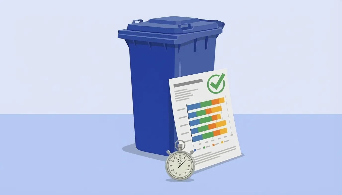 Abfallbilanz automatisieren: Wie Entsorgungsdienstleister den Jahresaufwand auf Minuten reduzieren