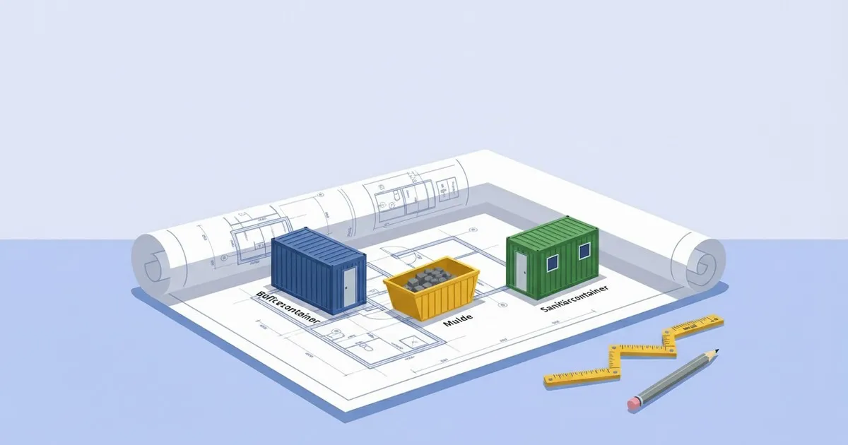 Baustelleneinrichtungsplan